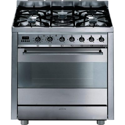 Smeg C7GPX8 Symphony 70cm Dual Cavity Duel Fuel Pyro Range Cooker in Stainless Steel Smeg C7GPX8 Symphony 70cm Dual Cavity Duel Fuel Pyro Range Cooker in Stainless Steel